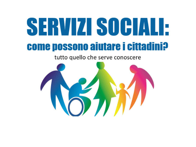 "Servizi sociali: come possono aiutare i cittadini?" - incontro venerdì 12 aprile