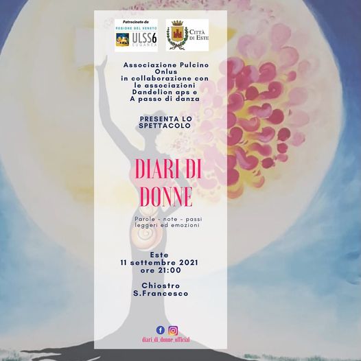 "Diari di donne" - sabato 11 settembre