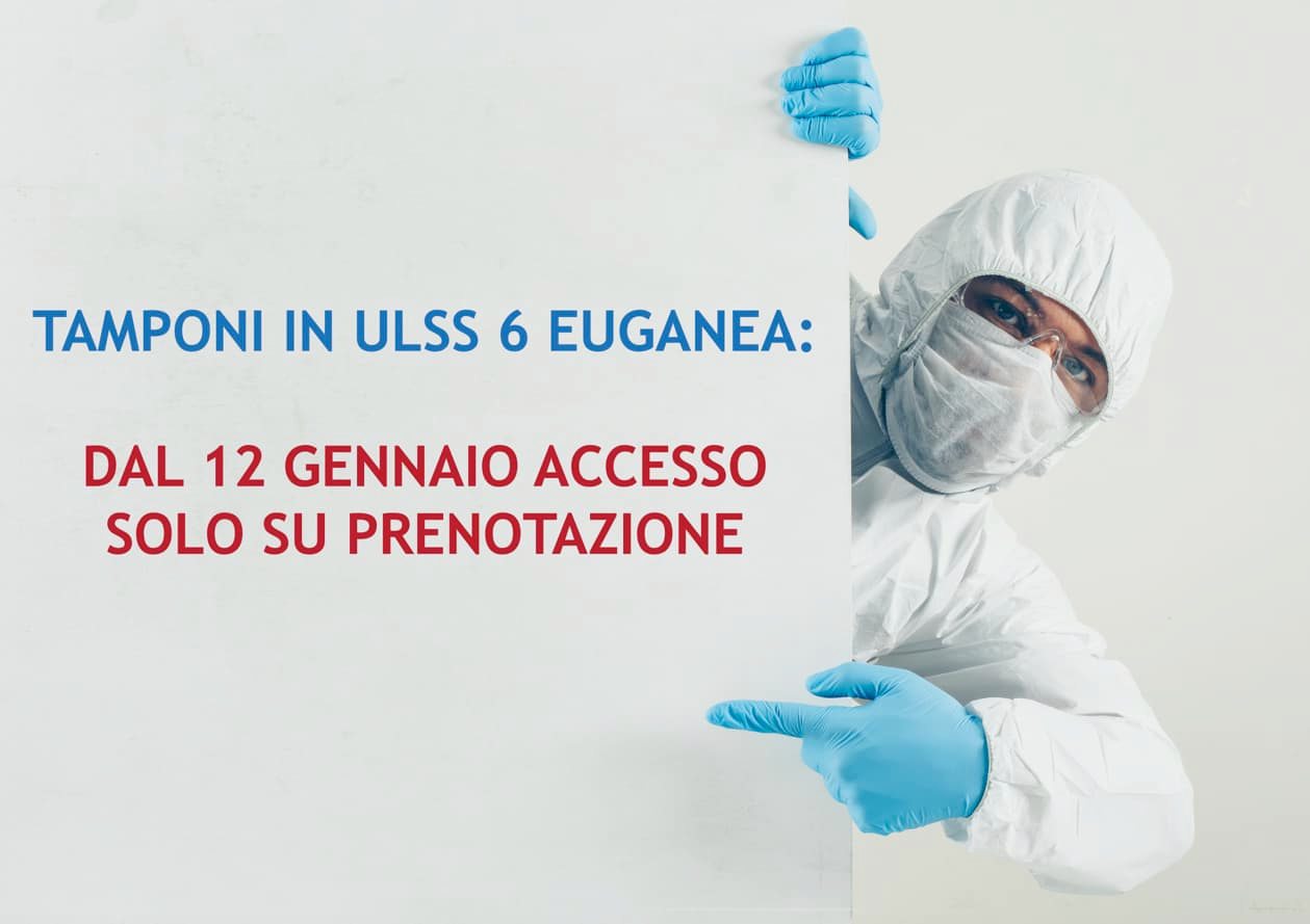 Punti tampone ULSS6: accesso con prenotazione