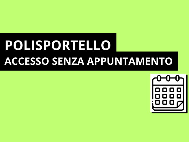 Polisportello: accesso senza appuntamento da lunedì 7 agosto