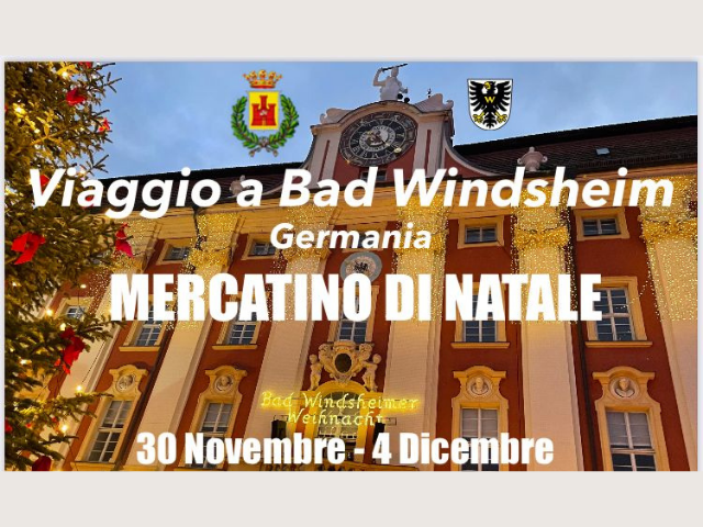 Viaggio ai mercatini di Natale di Bad Windsheim - 30 novembre - 4 dicembre