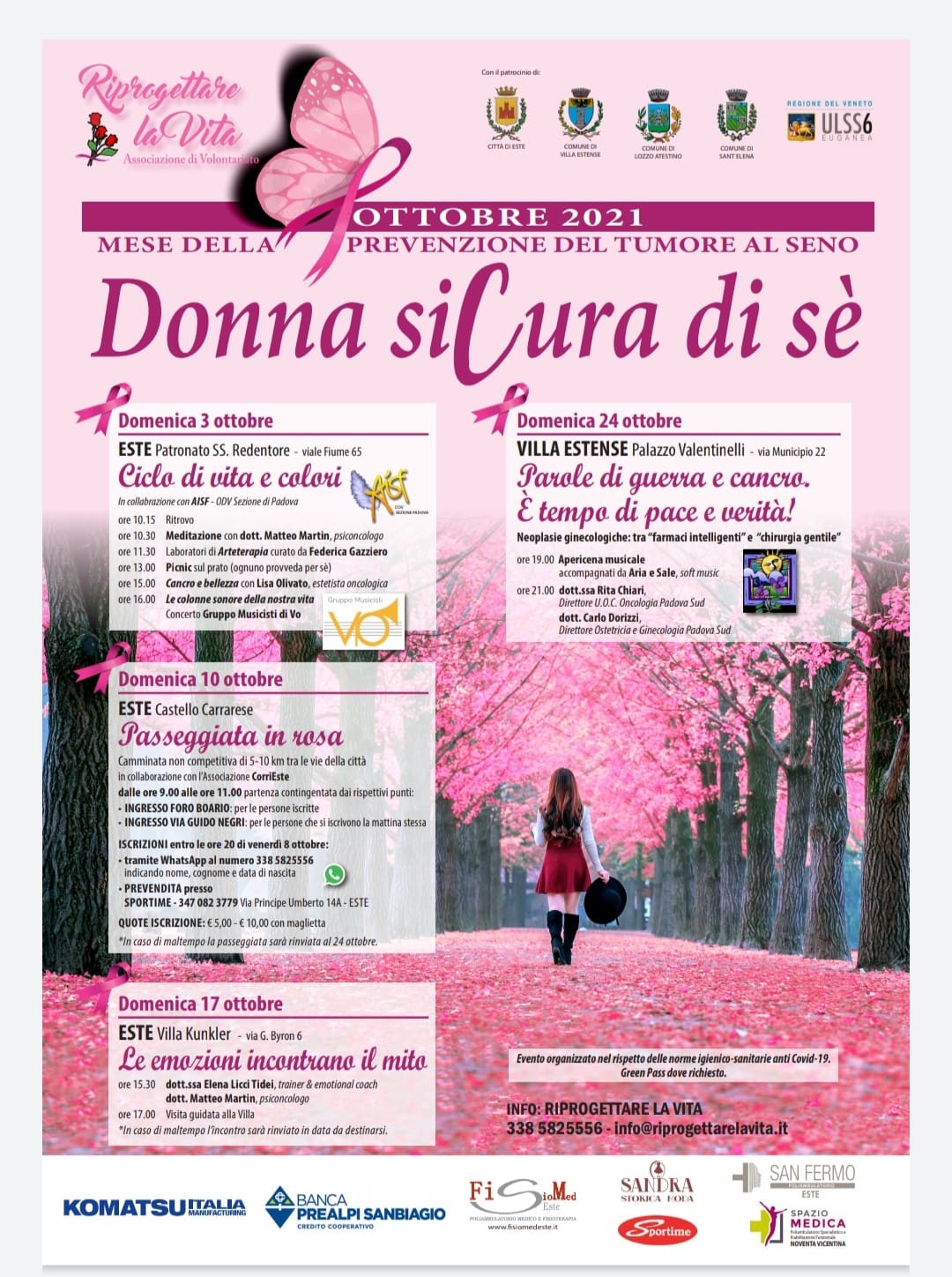 Donna siCura di sé: ottobre rosa della prevenzione al tumore al seno