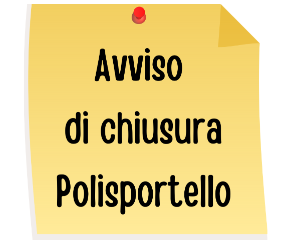 Avviso chiusura Polisportello - 27 novembre 2021