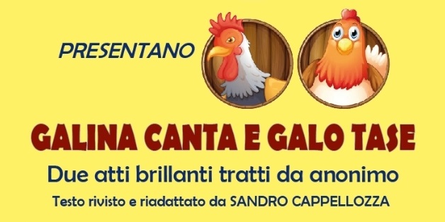 Galina canta e galo tase - 9 aprile 2022