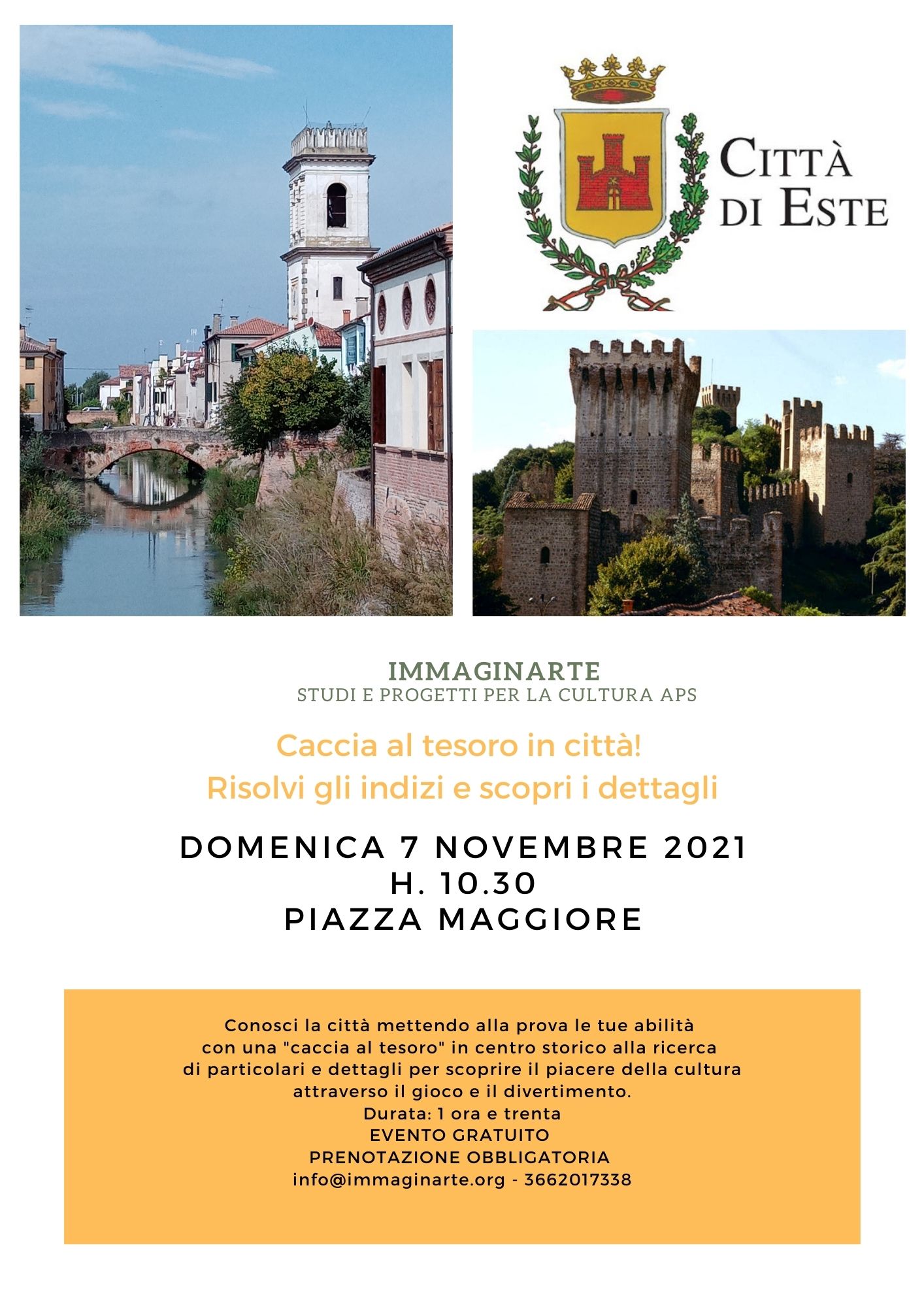 Caccia al tesoro in Città - domenica 7 novembre 2021