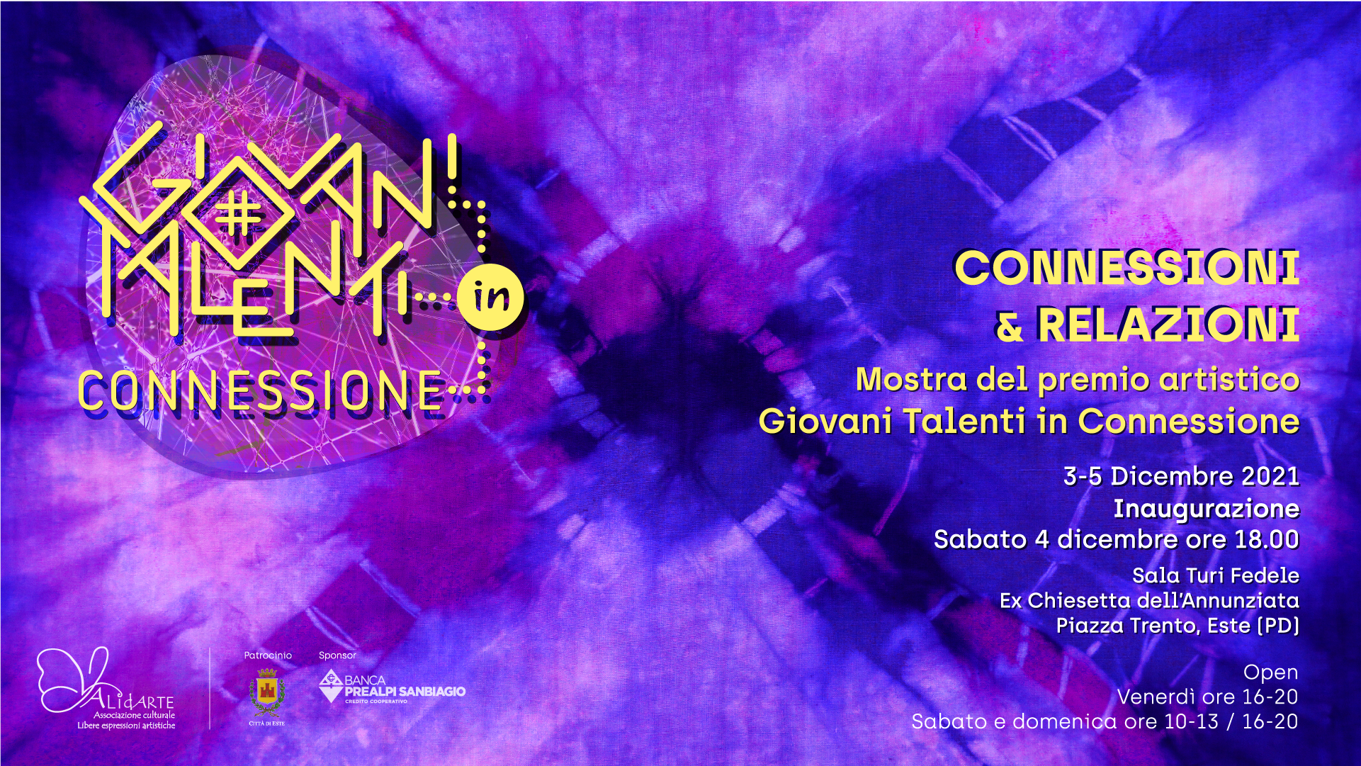 Mostra "Premio Giovani talenti in connessione" - 3-5 dicembre