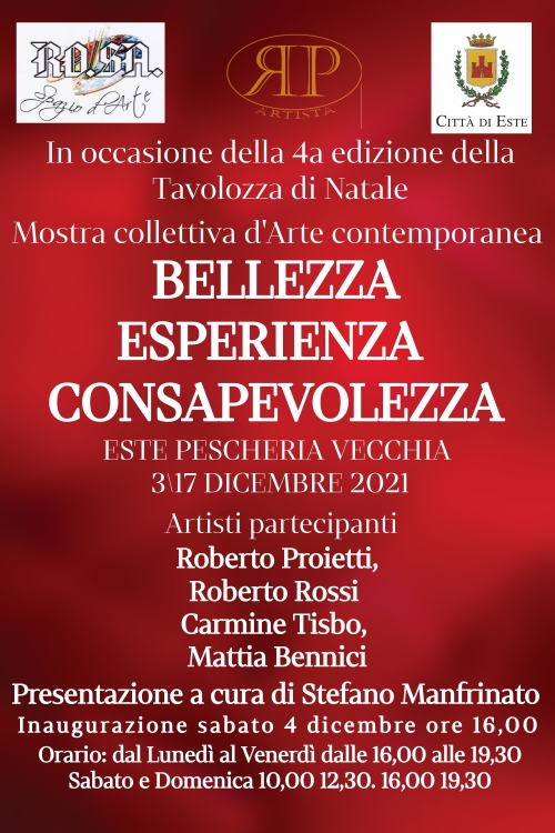 Mostra "Bellezza, esperienza, consapevolezza" - 3-17 dicembre