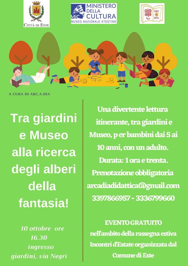 Tra giardini e Museo alla ricerca degli alberi della fantasia - 10 ottobre