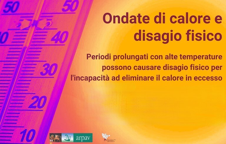 Aumento delle temperature: persiste la situazione di disagio fisico intenso 