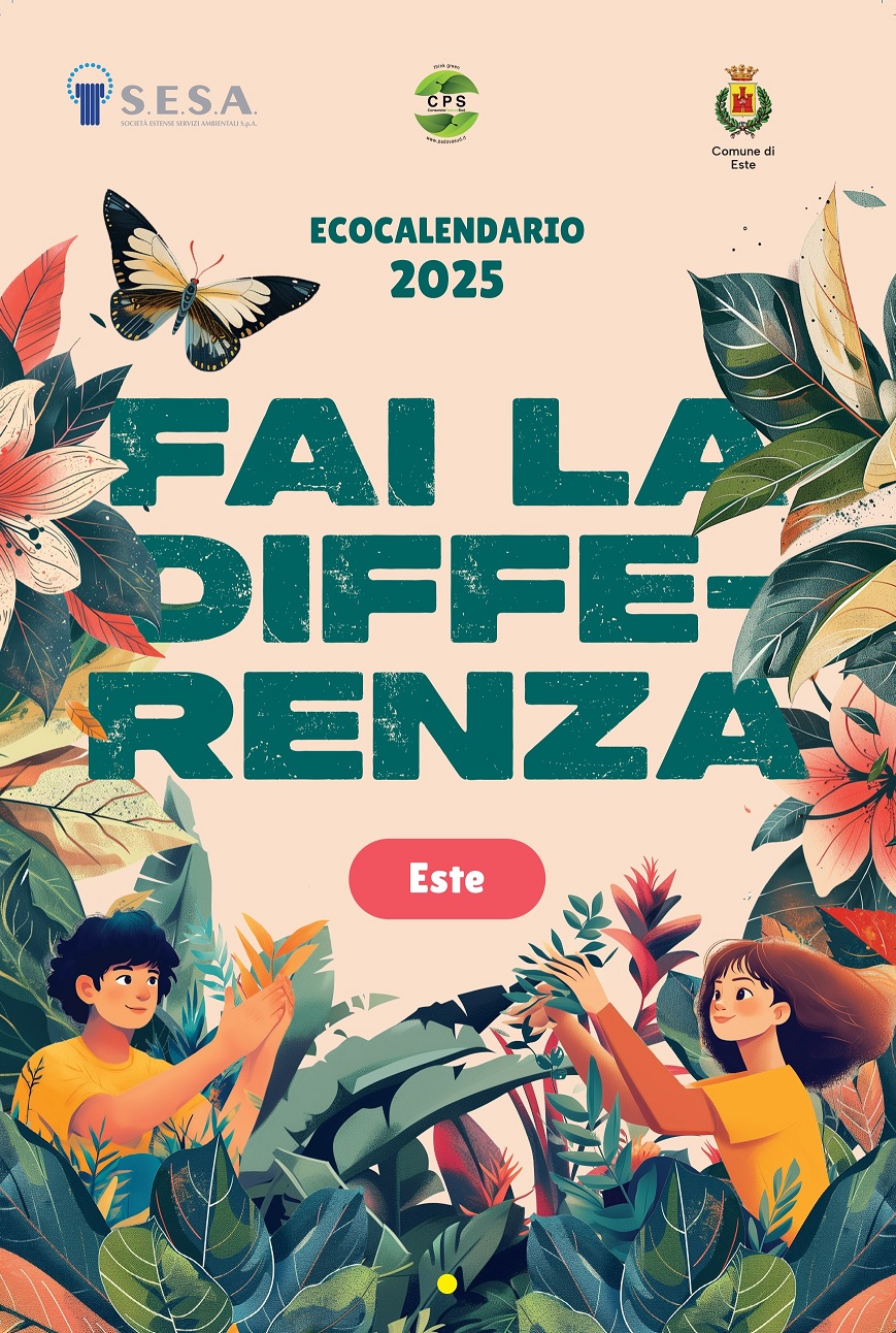 In allegato il calendario per la raccolta differenziata dei rifiuti 2025.