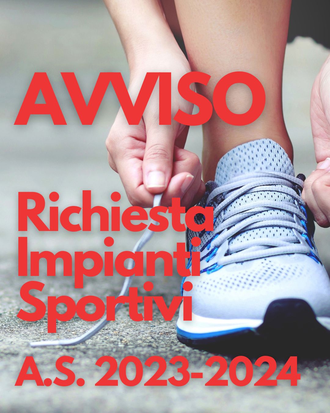 Avviso per richiesta Impianti Sportivi A.S. 2023-2024