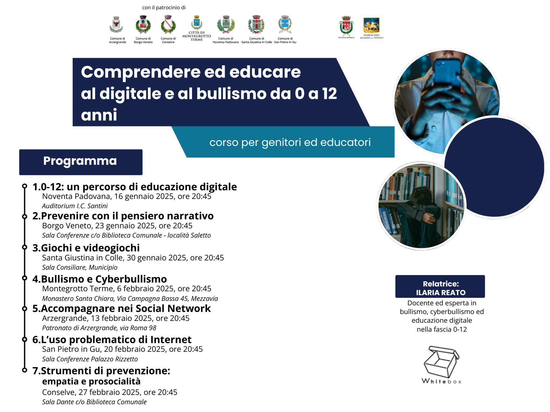 “Comprendere ed educare al digitale e al bullismo da 0 a 12 anni”