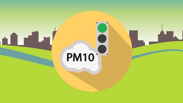 Pm10 a Este : continua il livello verde