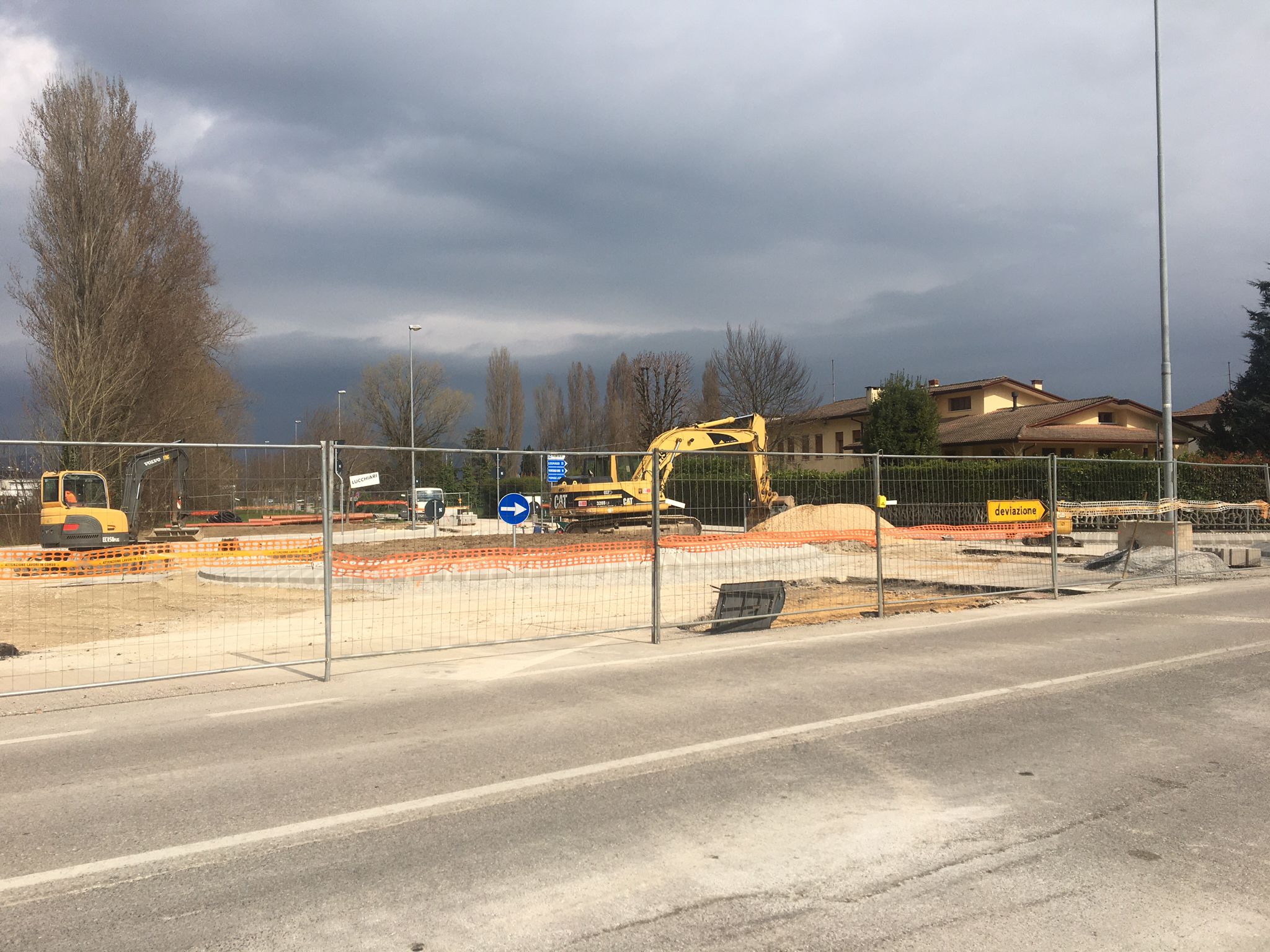 Chiusura tratto della ciclabile di Deserto per lavori in corso