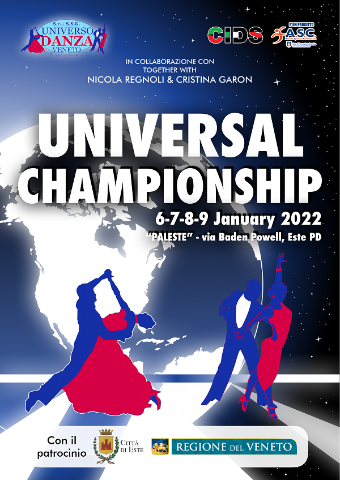 Universal Championship di danza sportiva - 6-9 gennaio