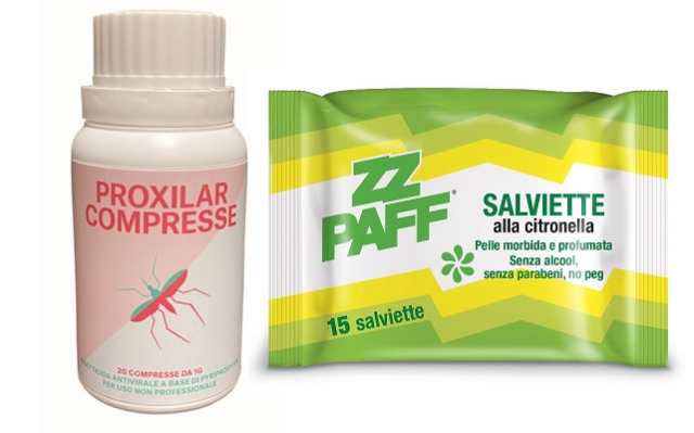 Continua la distribuzione gratuita del prodotto anti-larvali e salviette repellenti 