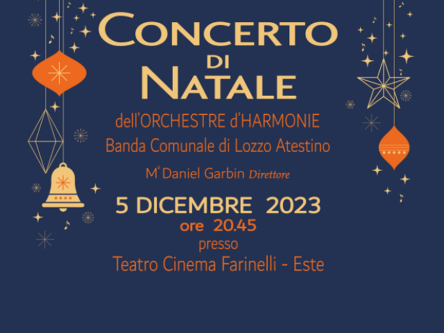 Concerto di Natale dell'Orchestre d'Harmonie - 5 dicembre 2023