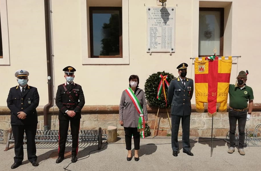 25 Aprile 2021 Anniversario della Liberazione - Discorso del sindaco Roberta Gallana 